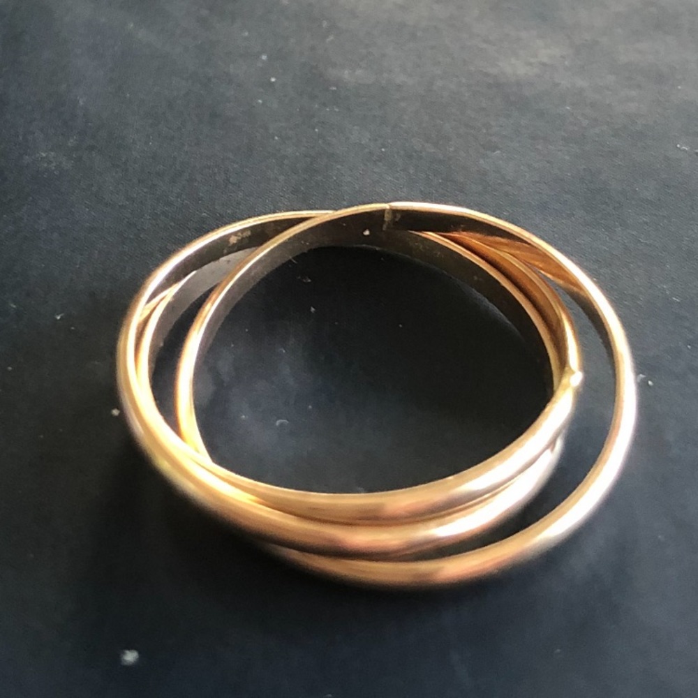 14kt 3 Band Ring